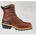 Men's 8" Redwood Brown Waterproof Climbing Boot - Steel Toe